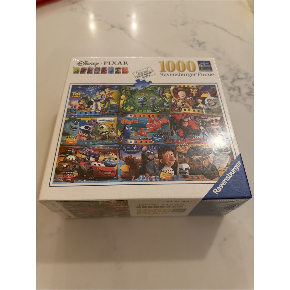 Ravensburger Disney Pixar Movies 1000 Pc Jigsaw Puzzle Toy Story Nemo Cars NEW
